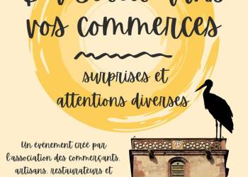 Du soleil dans vos commerces