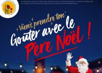 GOÛTER AVEC LE PERE NOEL
