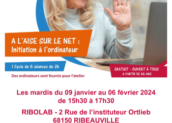 ATELIER "À l'aise sur le net : initiation à l'ordinateur"