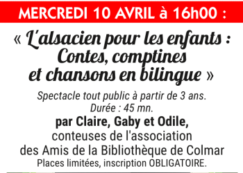 L'alsacien pour les enfants : Contes, comptines et chansons en bilingue