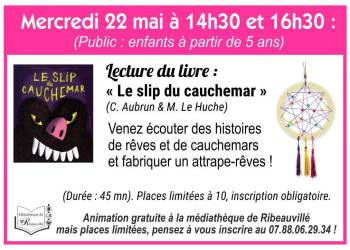 LECTURE ET ATELIER "Attrape-rêves"