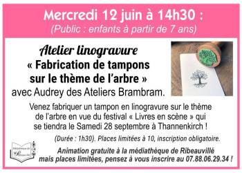 ATELIER : "Linogravure"