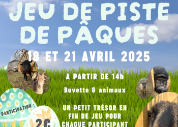 JEU DE PISTE DE PÂQUES