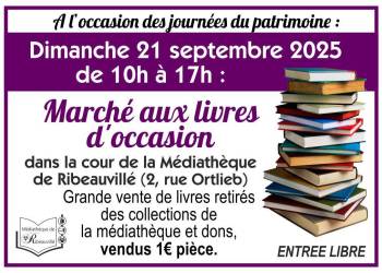 Marché aux livres d'occasion