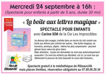 La boîte aux lettres magique - spectacle pour enfants 