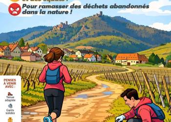 Séance de Plogging avec l'ASRA