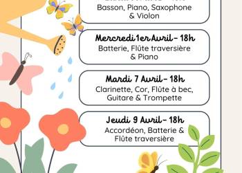 Auditions de printemps - Ecole de musique