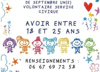 SERVICE CIVIQUE à l'École du Rotenberg