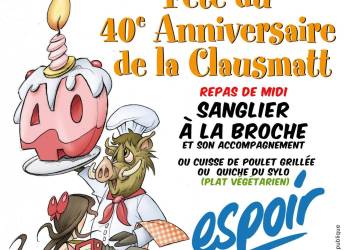 40e ANNIVERSAIRE DE LA CLAUSMATT